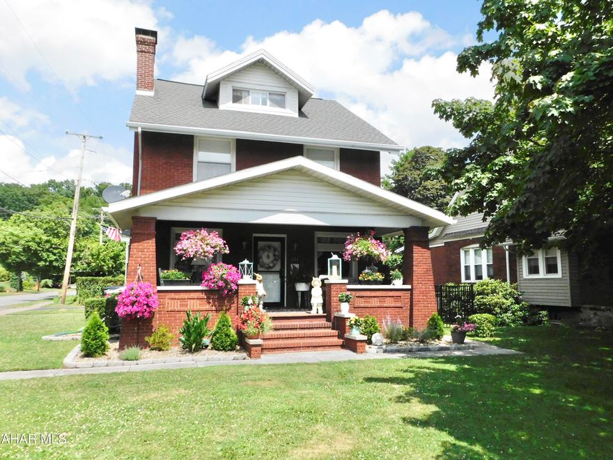 There is something to be said about the charm of a beautiful brick home.  Imagine that beautiful brick home but in a perfect location and with an abundance of updates.
Let me welcome you to that perfect brick home located at 101 Aldrich Avenue.  This location alone says it all.  Minutes to shopping and I-99 but also the perfect setting for a morning or evening walk.
Through the front door, you are welcomed by an incredibly inviting oversized living room.  Here you can cozy up to the gas fireplace in the chillier months ahead.  Once you see the dining room, you will just love the window storage bench overlooking the side yard.
Start your weekends off perfect with a nice, hot cup of coffee enjoyed on your front porch rocking chair or a delicious breakfast enjoyed from the sweetest breakfast nook you have ever seen!
You truly will feel right at home with the crisp, clean feel this home presents including two beautifully remodeled bathrooms.   
The seller fell in love with the charm of this home but knew it needed some updates, so updates they did.  A brand new boiler, plumbing, electrical, mini split on the first floor to offer that central air comfort, newer roof, new water line all the way to the street, newer gas line, new flooring, new light fixtures, and much more.
This is one you definitely want to schedule an appointment to see.  Call today for your own private tour!