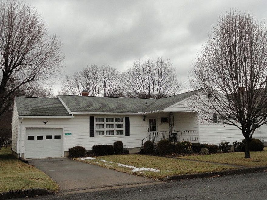 Immaculate, well maintained Duncansville Rancher. 3 bedroom, 1 bath, eat-in kitchen, includes all appliances and W/D. Large living room & dining room, hardwood floors, thermo-pane windows. Full basement with walk-out, laundry could be relocated to 1st floor, loads of storage. Attached one-car garage, flat back yard w/patio. Quiet, residential street. Don't wait--this charming one story won't last long!