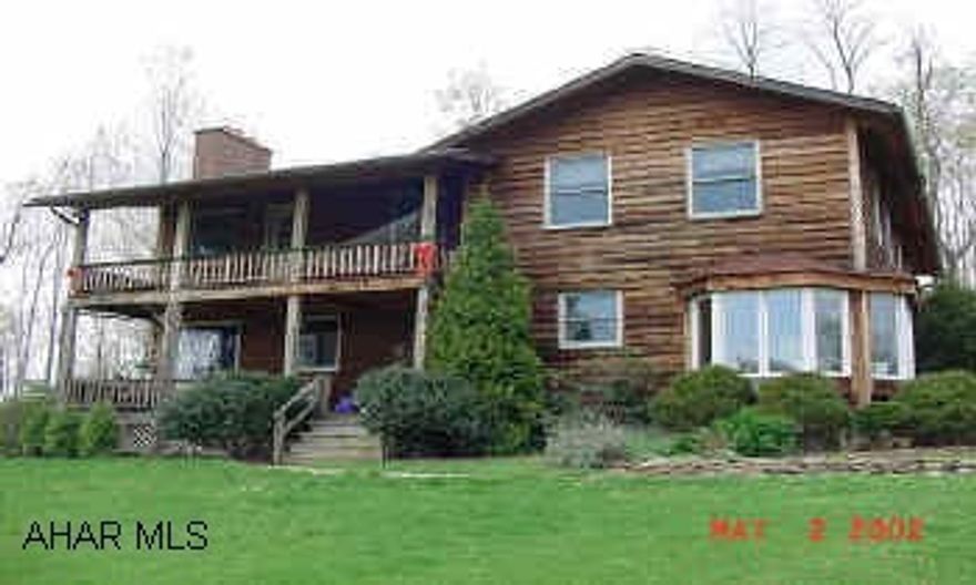 2 Story Hemlock Sided House on 19.8 ac. with 4 Stalh Barn w/ Tack room with many extras