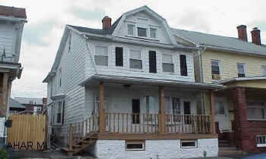 Bring All Offers!  Good mechanics, newer gas fha furnace, newer electric service and newer windows & siding.  Fenced yard & off street parking.  Captive room on 2nd floor.  Finished attic with heat.