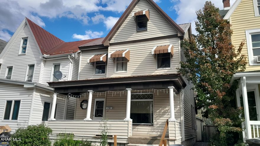 Check out this 3 bedroom two story home, centrally located in Altoona. A little work can turn this house into your family home. Plenty of space and includes: off street parking, metal roof, and patio. Schedule a showing today! All taxes, square footage, and land quantities are estimated. Buyer to verify amounts.