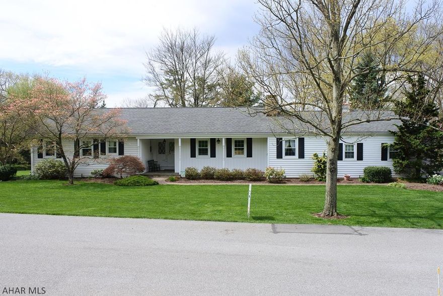 Prime Sylvan Hills Location. Very well maintained ranch home nestled on a .56 acre, cul-de-sac lot. 3 BR, 2.5 Baths, Spacious LR, FR with gas FP and built-in shelves. Dining area opens to a composite deck and private rear yard. Hardwood floors throughout most of the home.  Kitchen has been updated and all appliances stay, including the washer and dryer.  There is also a bonus room that could be a breakfast room, home office or a laundry (hook ups should still be there, it was moved to the basement years ago).  Downstairs is an open floor plan just waiting to be finished....high ceilings and a sliding door to a rear patio. Excellent mechanics and an irrigation system.  Location, location, location....