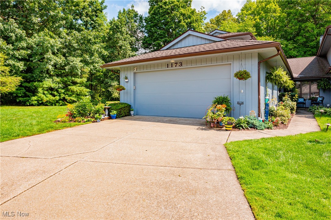 Located in the beautiful Kames Development, 1173 Inverness Lane is an impressive 3 Bedroom 2 Full, One-Half Bath Condominium that boasts over 2200 sq ft and has been completely updated by this owner. Two floors of living, with the Master Bedroom and laundry room found on the first floor, offers you the convenience of first floor living but includes the extra bedrooms and storage space that is found on the second floor. Skylights and large picture windows, which overlook the wooded ravine and the back of Silver Lake Golf Course, allow for phenomenal sun-lit rooms. Some of the updates you will appreciate are: kitchen gutted to studs, white cabinetry with soft close and pull out shelving, pantry, stone breakfast bar, all new appliances, large and deep single sink, new appliances, subway tile; vinyl flooring throughout first floor and 2nd floor bath; replaced lighting fixtures; fireplace renovated with ship lap; all 3 bathrooms have been updated and laundry room was moved from kitchen to the master bedroom; installed heating in sun room; nature stone on garage flooring; Hot Water tank 2024. The exterior of the home includes stunning views that can be enjoyed from the large deck that exits from the sunroom. Move in ready, do not miss the chance to preview this outstanding condominium. Call your realtor for a private showing today