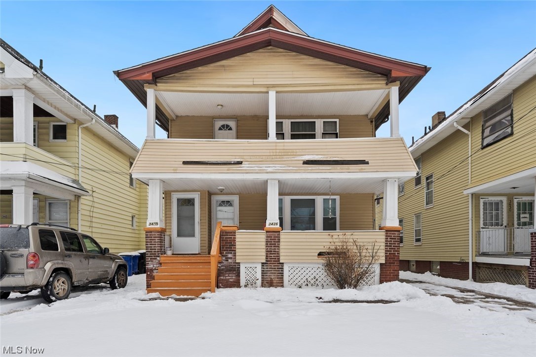 Welcome home to the massive multi-family you've been looking for! Can be Owner Occupied, or an opportunity to be a great Investment Property. This property is a cash cow, don't let it get away! Both units have a very open concept with its spacious living room, beautiful view into the formal dining area, and kitchen with lots of counter and cabinet space. Each floor consists of 2 bedrooms and 1 bath. The downstairs unit has a walk-in closet. Roof was updated in '2020'. Basement has an additional full bath and 2 Bonus Rooms with closets! Basement is very spacious, and is great for multiple uses such as office space, bedrooms, play-room, and ample storage. Property has been maintained very well throughout the years. This home is very easy to show, Call for your private showing.