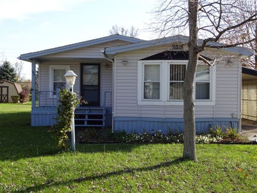 1984 Redman Empire Deluxe Manufactured Home located in Twin Lakes in Elyria. Home has much to offer, 2 bedrooms, 2 full baths, formal living and dining rooms, great 14x13 kitchen, updated bathroom with an awesome tiled shower. Great deck accessed from house through glass sliding doors. Newer windows and sliding glass door and hot water tank. Shed with electricity and a nice private backyard. Priced below appraised value.