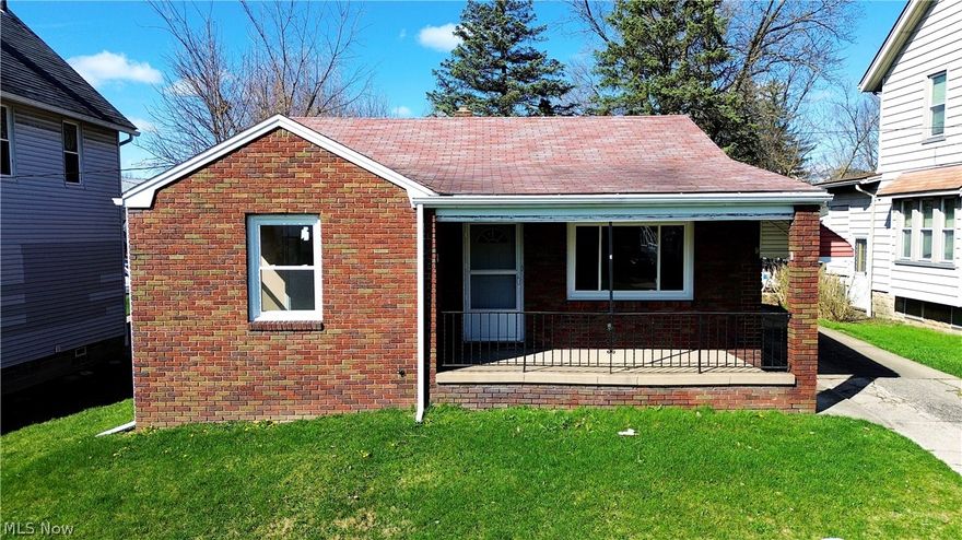 SPECTACULAR, updated mid century 2 bed, 1.5 bath brick ranch house in Girard. Located in a beautiful sidewalk community with well kept houses. New Ac unit Come home to an inviting covered front porch and step inside a large living room with gorgeous flooring and freshly-painted walls. Spend your evenings relaxing beside the large picture window by yourself or with family. Step into a spacious kitchen with sleek black cabinetry, a pristine granite countertop and beautiful new backsplash and brand new stove and refrigerator. Plenty of kitchen space to try cooking new recipes and sit down comfortably to eat them. Two bedrooms with new carpeting provide ample living space to relax and unwind. Bathroom has received new tub and vanity as well as all new plumbing. Other updates include new windows, doors, electric and light fixtures. Full sized basement with half bath and fruit cellar. Enjoy the outdoors in a lush, private backyard. And for the avid golfer, the house is located just down the road of a golf course. This gorgeous ranch house is ready to be called a home. Don’t miss your opportunity to call today!