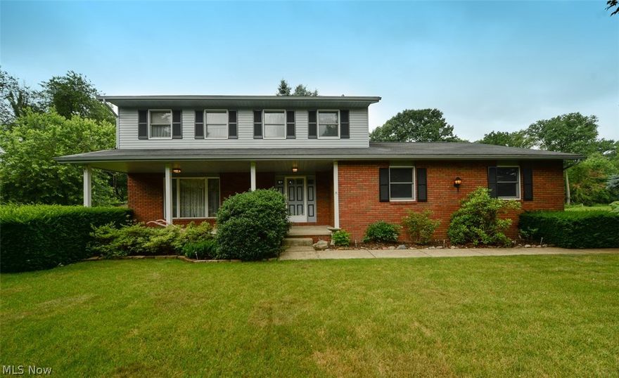 Built by Detwiller Builders as the personal Detwiller residence, everything in this well cared for home is just a little bit bigger! Situated in Lake Local School District, just one turn off of 619, in the heart of Uniontown, this 4 bedroom, 2.5 bath 2032 sqft colonial best represents the most sought after characteristics most every buyer will find ideal. There is a deep 2.5 car sideload garage w/workbench, 1st floor laundry room, ample front formal living room, large dedicated formal dining, and extra large and open flow kitchen, dinette, and family room w/gorgeous wall to wall stone, gas fireplace and french doors to a large covered deck and flat back yard (lot is 1/3 of an acre). There is a giant covered front porch and inviting entryway and ceramic tile foyer with large 1/2 bath & coat closet, access to the formal LR and main hub, or take the steps up to the 2nd floor with 4 big bedrooms, including 13.4x13.6 master bedroom with 2 ample closets and private bath. The upstairs is roun