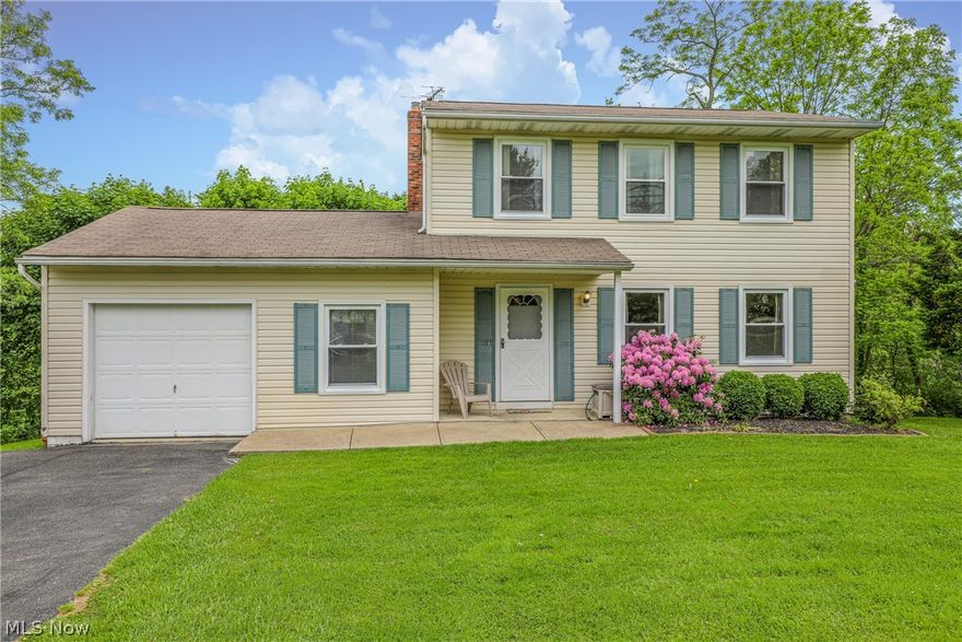 What a wonderful place to call home! This three bedroom house has been well cared for and is looking for new owners. The living room is light and bright and has wood floors that lead into the dining room. The kitchen has ample cabinets and all appliances are included. There is a family room that leads to the garage. First floor is completed by a half bath. Upstairs are 3 generous sized bedrooms and a full bath. The walkout basement is finished and includes a slate pool table. The Laundry Room completes the lower level. Outside you will find just over 3/4 of an acre of land to enjoy. The shed adds great storage. The backyard is on the Greenway Corridor. This is a must see home!