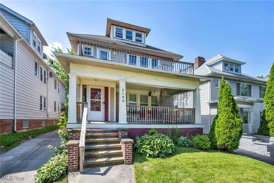 Turnkey Triplex in the Heart of Cleveland Heights! Don’t miss this rare opportunity to own a well-maintained triplex multifamily investment property in one of Cleveland Heights' most sought-after locations! Bursting with original charm and features, this spacious triplex offers incredible value, increased income potential, and location perks that are hard to beat. 1st and 2nd units offer spacious bedrooms, kitchen, living & dining rooms, original hardwood floors in Units 2 & 3, and decorative fireplaces that add warmth and character. Unit 1 features carpet with hardwood underneath for future customization. Enjoy modern comfort with central air (Units 1 & 2), window unit cooling in Unit 3, updated electrical, and newer hot water tanks (2020–2024). The clean basement includes washer/dryers and glass block windows, adding function and security. The rare 3-car detached garage provides one space per unit—an excellent tenant perk. Spacious front porches on Units 1 & 2 are perfect for relaxing or entertaining. Unit 2 features a master bedroom with an adjacent bonus room—ideal for a third bedroom, home office, or private dressing room. Location, location, location! Just minutes from Cain Park, Heights High School, Cleveland Heights Library, the Cedar Lee Theatre District, Target, Severance Plaza, Legacy Village, Whole Foods, Beachwood Mall. You're also a quick 10-15-minute drive to Downtown Cleveland, Cleveland Clinic, University Hospitals, Case Western Reserve University, and so much more! Whether you're looking to house-hack, invest, or add a solid property to your rental portfolio, this Cleveland Heights beauty checks all the boxes for character, cash flow, and convenience!  This property is being sold "as is" and the sellers are making no repairs.  Buyer to assume POS violations. Don't wait! Schedule your showing today!