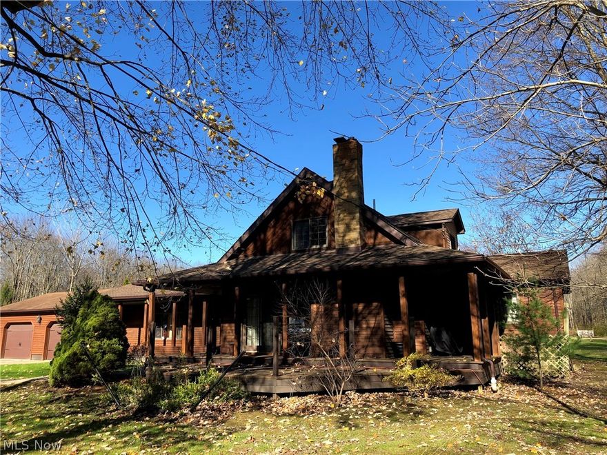 Welcome to this Cape Cod with a rustic charm! Located on 6+ acres, this 3 bedroom, 2 1/2 bath home offers an abundance of space! With both a living room equipped with a wood burning stove and a family room, this home is ready for large gatherings! The kitchen has quite a bit of storage and is open to the dining room!  With many windows throughout - the natural light can shine in!  An attached two car garage with plenty of room to park!  View this home and make it your own!!!