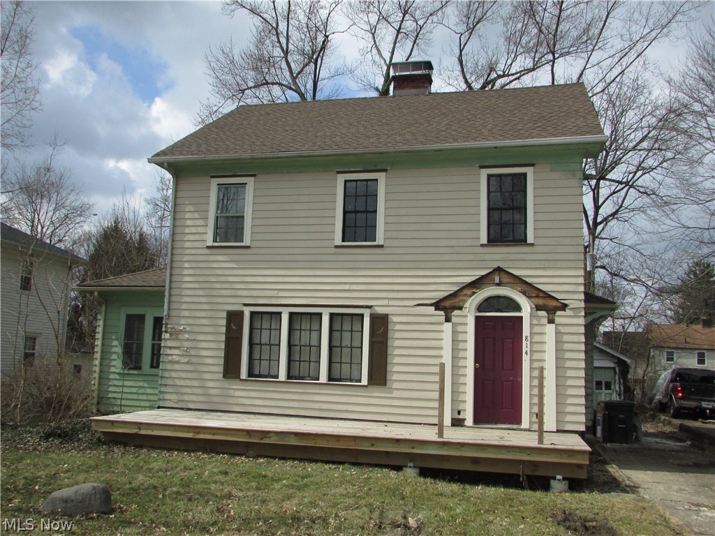An excellent opportunity to finish a project, and build instant equity..... or a great investment. This large home has over 2100 sq feet of living space. The large living room has a wonderful fireplace. The open kitchen is partially finished. A Sun Room, enclosed porch, and full basement make the home feel huge. The bathroom has been completed, roof is new, furnace is new... Just put on the finishing touches.