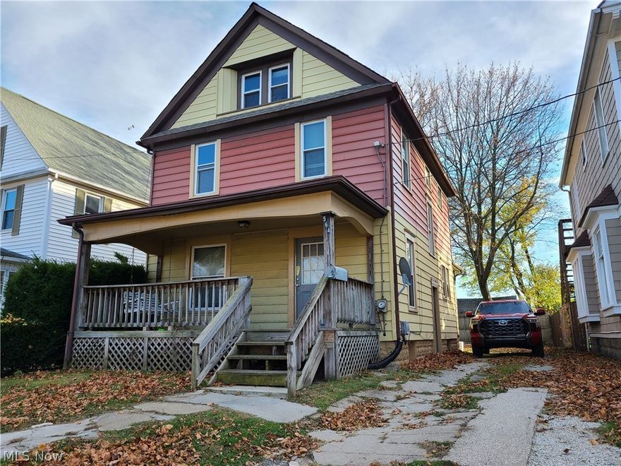 Welcome to 564 Carroll St Akron, OH 44304. This colonial home is 3 stories, has 4 to 7 bedrooms, colonial home in Central Akron and on the Roo Link Bus Route. This is very nicely priced at only $1,200 a month plus utilities for so many rooms and off street parking. This home is perfect for a large family or a group of co-workers or or nurses or students wanting to house together. All three levels have bedrooms, 1st, 2nd and 3rd floors. Plenty of office areas or study rooms or play rooms. Complete kitchen with 2 refrigerators, stove, and microwave. The washer and dryer are onsite and an additional shower in the basement level along with 1 bedroom having an en suite half bathroom on the 2nd floor. Don't miss this rare opportunity for so much space, call your Agent! This home is located conveniently close to downtown, the University of Akron, Summa Campus and many area hospitals, shopping, restaurants, breweries, boutiques and highways for easy access for all your interests. Only 20 minut