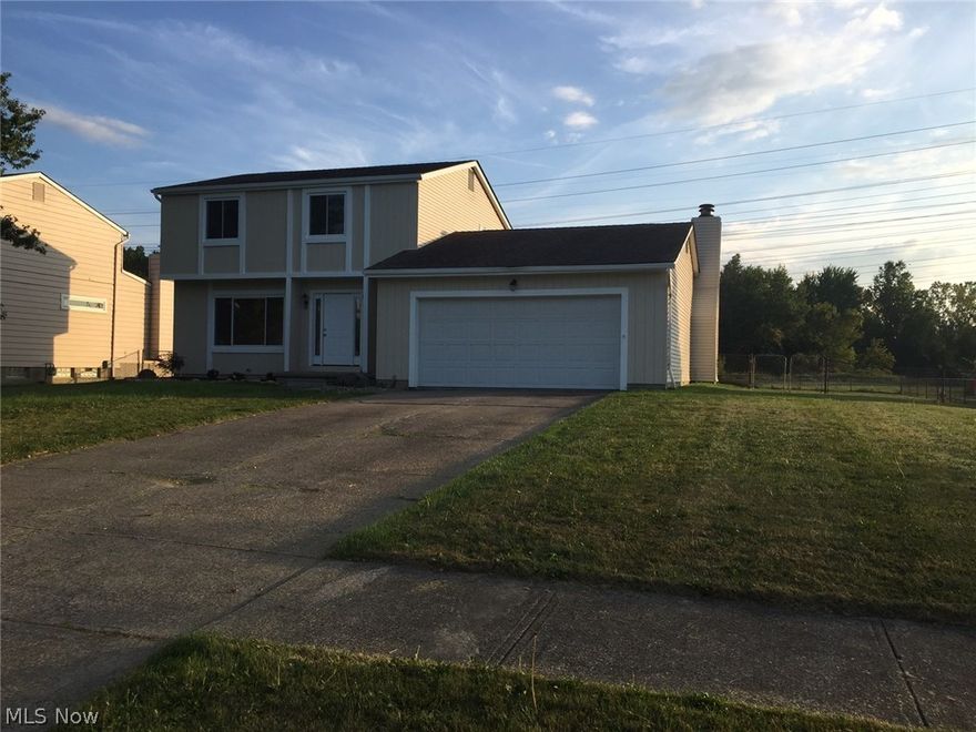 Completely redone 3 bedroom 2.5 bathroom colonial.  2 car attached garage.  Fully fenced in back yard.  New exterior painting.  Entire interior has been freshly painted with neutral colors.  New exterior and interior doors throughout the entire home.  Foyer with hardwood flooring.  Formal living and dining rooms with new carpet, neutral paint and new chandelier.  Kitchen completely remodeled with new java cabinets, stainless steel appliances, granite countertops, ceramic tile flooring, lighting and brushed nickel hardware and faucet.  Family room offers new carpeting, neutral paint colors and gas fireplace with brick surround.  Sliding doors off the family room lead you out to the newly painted back deck which overlooks the fenced in back yard.  Half bath off the kitchen and family room also offers new ceramic tile flooring, vanity, mirror, lighting, and toilet.  2nd story boasts a huge master bedroom with new carpet, neutral colors, ceiling fan, double closets and private master bathr