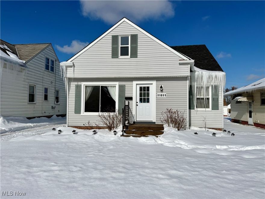 This beautiful 3 bedroom , one bath home is truly a MUST see ! This home has had countless updates over the last few years including but not limited to, new roof, siding, windows, furnace, AC, HWT , paint, LVP flooring, etc.
Not to mention the absolutely stunning kitchen that was just recently completed. This kitchen comes equipped with white soft close cabinets, quartz countertops, new appliances, recessed lighting and new fixtures. The inviting eating area offers natural lighting with access to the amazing backyard. The living room is spacious and comfortable, floors as well as the stairs have been refinished. , perfect for all of your entertaining needs. On the main floor you will find two adequate sized bedrooms both with ample closet space. As you head upstairs, the primary bedroom is simply gorgeous , new LVP flooring , tasteful wallpaper to add a modern look, huge walk in closet. There is also a bonus room, could be used as an additional bedroom or what was originally intended to be the primary bathroom. The basement has a full side that is perfect for a recreation room, gaming room, etc. the utility side offers so much space for all of your storage needs. Spring is coming, enjoy those beautiful days sitting on the refinished deck with so many beautiful perennials that come back every year, the yard is completely fenced in. All you have to do is schedule your appointment and make this home yours !