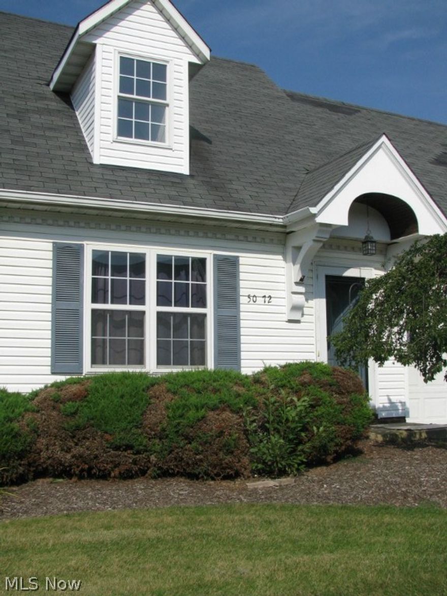 Location, location... This home is close to shopping, easy highway access to Cleveland and Akron, also close to great entertainment in the historic Medina Square.  Not many homes have been offered in this location.  This home offers 3 bedrooms and 2 full baths. A fireplace in the great room offers a warming ambiance. Open floor plan concept offers views of the first level and views to the lake located in the rear of this property.  Make your appointment today.