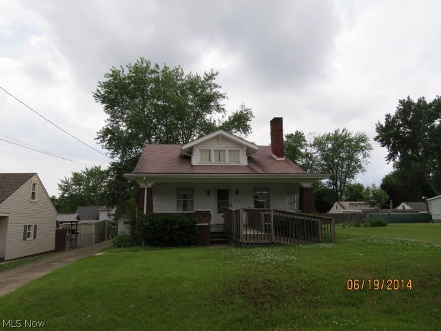 Cape Cod style home with 2 bedroom and 1 bath.  Beautiful natural wood trim throughout.  There may possibly natural wood floors under the carpet.  There are vinyl windows and siding.  The 2nd floor is framed out to be finished.  Great opportunity!  Property is being sold “as is” and is subject to HUD Guidelines 24 CFR 206.125.