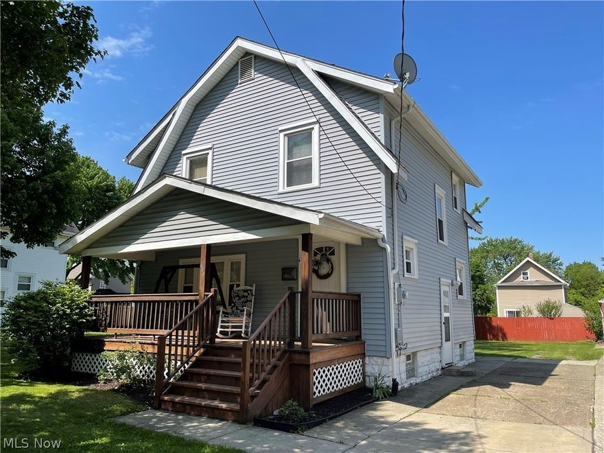 996 Neptune Ave. is in Fabulous condition, move in ready and looking forward to being called HOME! We are loaded with features here including~ a Beautiful and updated kitchen including microwave and dishwasher- this kitchen is wide open to the living room and nicely done. A MUST SEE! Also boasting a nice size living room here with brand new carpet, vinyl windows, vinyl siding, full basement, updated bathroom, fresh paint nicely done throughout, an Awesome front porch perfect for spring-summer and fall sitting, 3 bedrooms, close to everything shopping-schools-churches and expressways.  Call today this is a nice one!