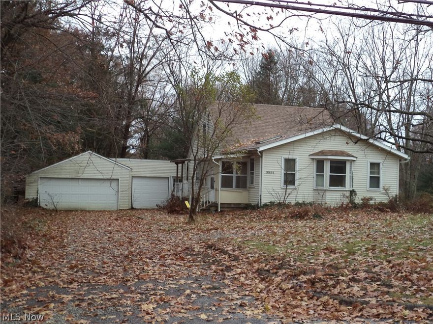 Requires a complete top to bottom rehab or tear down. Original Cape Cod built 1950, rear addition 1970's, front addition 1980's, no  basement under additions. Electric on but bring flashlight, no heat, winterized. Work room behind 2 car garage. Cash Only.