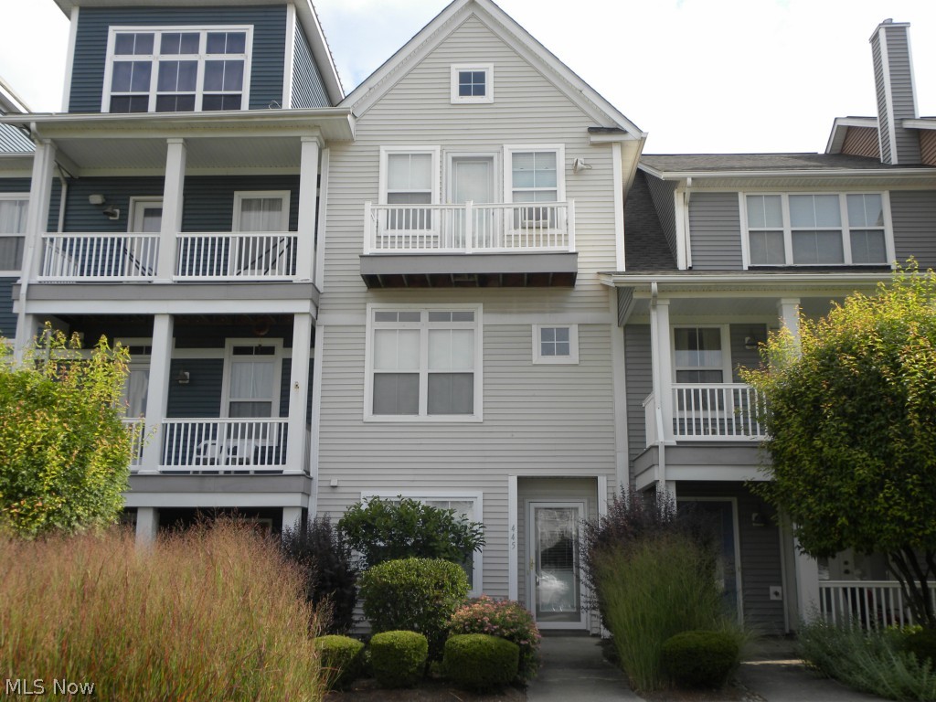 Welcome to your luxury townhouse located in Harborwalk on the Black River, just 30 minutes from downtown Cleveland. Enjoy the "on the water" lifestyle you've dreamed of...Direct access to Lake Erie, Jet Express to the Islands, Concert and entertainment venues. This spacious 3 story contemporary boasts 2 bedrooms and 1.5 baths, large open floor plan featuring dining area with balcony deck, kitchen and great room with gas fireplace on the 2nd floor for entertaining year round. Enjoy magnificent sunsets from the balcony of the Master Suite on the 3rd floor overlooking Lorain's Black River. 2nd bedroom faces clubhouse with swimming pool and fitness center. 1st Floor bonus room can be used for office or fun with direct access to the laundry room and the spacious garage. Looking for dockage for your boat, look no further...available dockage steps from your front door!! This amazing lifestyle is affordable and priced to sell. Make it a must see!
