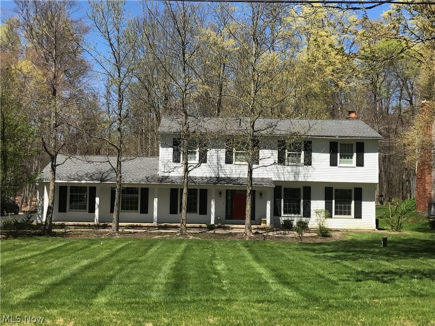 Spectacular renovation and expansion.  Open floor plan. Gourmet Kitchen. Year round sun room. Master suite addition w glamour bath and walk in closet.
4 additional bedrooms and 3 full baths upstairs. Spacious mudroom and 1st floor laundry.  Finished lower level. 3 car garage.  Desirable Chagrin Lakes community with lake, beach, and playground. Chagrin Lakes Club requires $750 successive owner fee at closing.