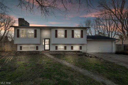 This beautiful Bi- Level remodeled home in Madison Ohio is now ready for Sale. Crisp ‘n clean kitchen with quartz counters, stainless appliances, white shaker cabinets, LED lights, luxury vinyl flooring and vinyl windows, updated bathroom and two car garage with extra storage. Just a short ride to Lake Erie.