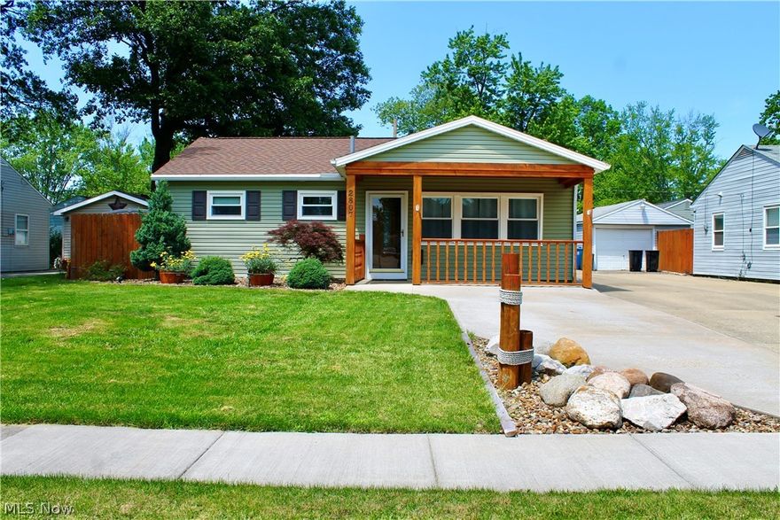 Come see this 3 Bedroom, 1 bath ranch with a fully fenced backyard while it lasts! Nothing to do but just move in! Hot water tank in 2020, Roof/Gutters 2014. Home warranty provided. All appliances stay. Near shopping and schools and easy freeway access.  Don't miss your opportunity to call this "home"