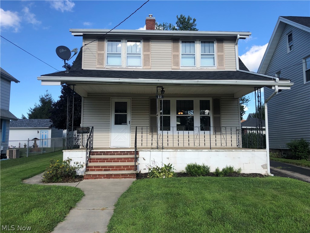 Welcome to this lovely 3 bedroom 1 bath colonial located in the heart of Barberton. With Central air and a two car garage this home has everything you could ask for. This home is move in ready and just needs your personal touches to make it feel like home.
