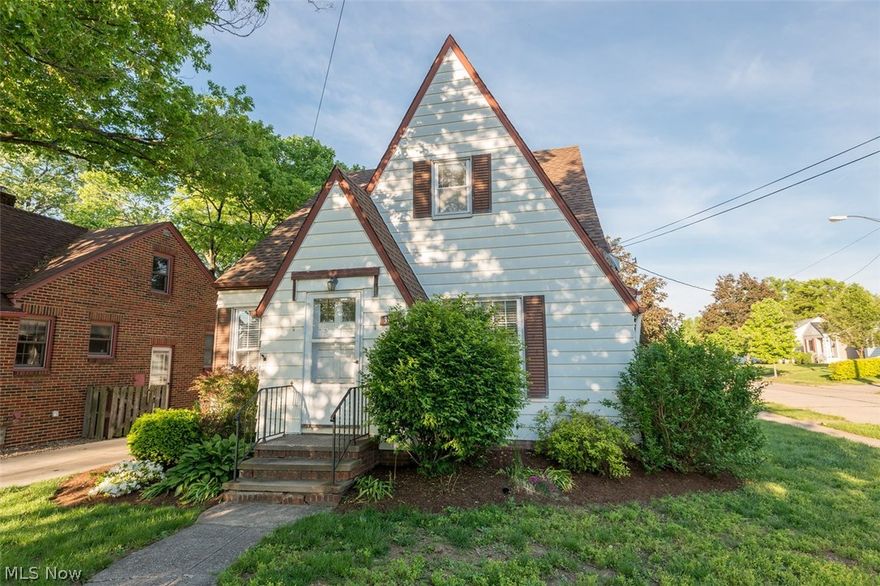 Conveniently located in Kamm’s Corner, this 3 bedroom, 2.5 bathroom West Park home has great updates that make it move it ready! The renovated kitchen has raised panel white cabinets with coordinating backsplash and hardwood floors that opens to a dining area with beautiful built-ins and contemporary chandelier. Move through the arched opening to the spacious living room with decorative fireplace and built-in shelving. Both bedrooms on the main area have hardwood flooring and ceiling fans.  One of the two bedrooms lead to a 3 seasons sunroom overlooking the backyard. Finishing out the first floor is the updated main bath. Upstairs, the generous master suite has vaulted ceilings, a large walk-in closet and private full bathroom. Downstairs, the partially finished basement has a recreation area, half bathroom, and plenty of room for storage. Outdoors, a quaint patio is perfect for a table and chairs and complements the manicured landscaping. Come see today!