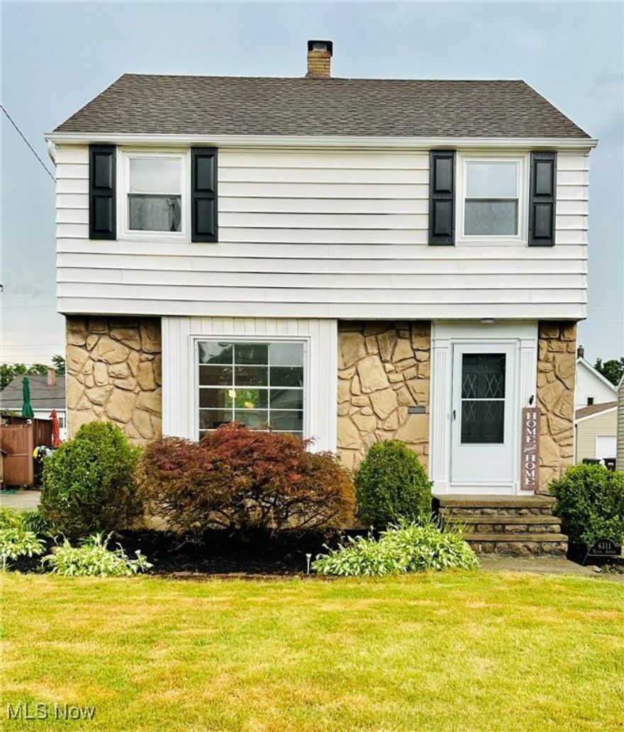 Welcome home to this completely remodeled and move in ready colonial. Modern kitchen features new stainless steel appliances along with new soft close cabinets, granite countertops, subway tile backsplash, new vinyl floors and a window overlooking the backyard. Beautiful and spacious family room with a large bay window. Bright and cozy dining room with a gorgeous chandelier.  Upstairs you will find three nice size bedrooms with plenty of closet space and new carpeting. Nicely updated bathroom with a new vanity, tiled shower/tub and tile flooring. Huge unfinished attic space for additional storage. Finished basement rec room with new carpeting and a half bath. Freshly painted throughout! NEW garage door, NEW vinyl windows, NEW hot water tank and much more! Other updates include: New LED lighting throughout! Newer Electrical Panel! 1 year AHPW warranty included. Stop wasting money on rent! This is the one you have been waiting for!