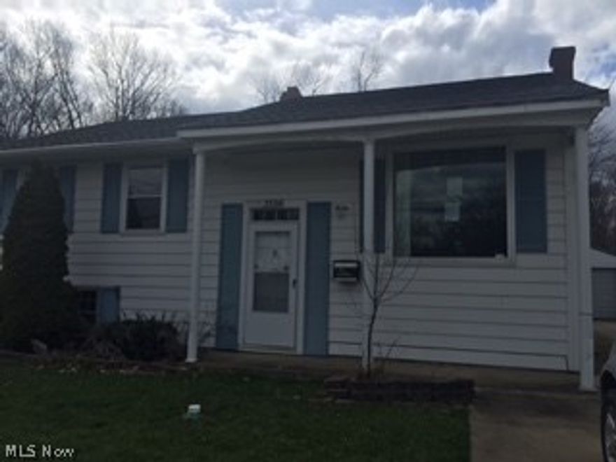 Spacious three bedroom, one bath bi-level with large eat-in kitchen, lower-level rec room, deck and two-car detached garage. Sold as-is. Contact listing agent for seller's disclosure form prior to writing an offer. Seller requires that potential buyers execute the disclosure and submit with their offer in order to be considered.