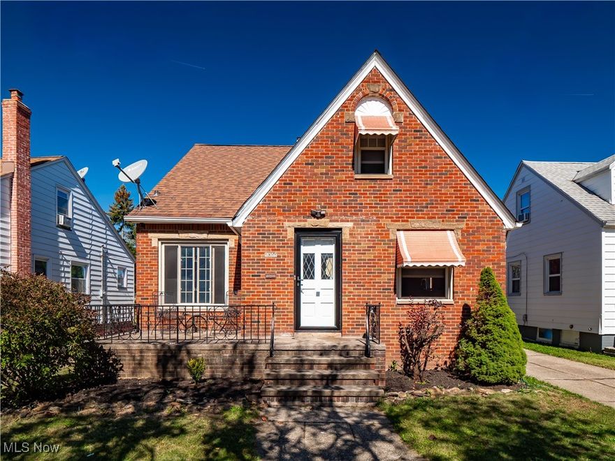 This charming all-brick Cape Cod beautifully blends timeless character with modern updates throughout. Featuring three inviting bedrooms—two on the main level and a spacious primary suite upstairs—this home offers comfort, flexibility, and style. The main bathroom has been completely remodeled with fresh, modern finishes, and the half bath in the basement has been fully updated as well. The kitchen boasts brand-new granite countertops and appliances, perfect for cooking and entertaining. You’ll love the new flooring, plush carpet in the bedrooms, and thoughtful updates, including a new front door and glass block windows that bring in natural light while adding privacy. Move-in ready and full of warmth, this home is the perfect mix of classic charm and contemporary comfort.
