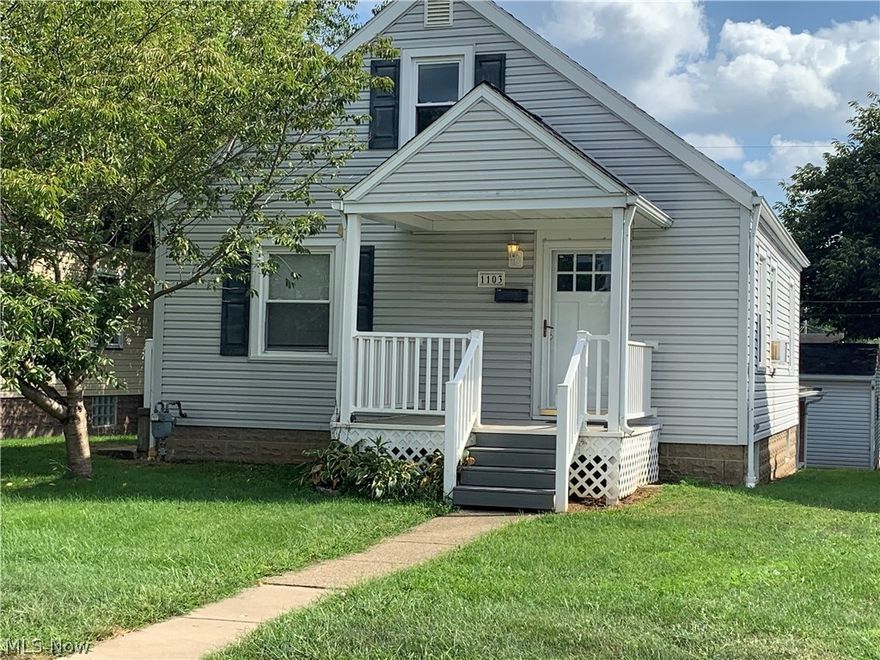 Check out this super nice move in ready 3 bedroom 2 bath home with a 22X22 detached garage. Home features vinyl siding, vinyl railing and newer vinyl windows. Covered rear patio perfect for grilling out or just to relax . Central air is brand new. Hardwood floors. Don't miss this opportunity to own this great home.