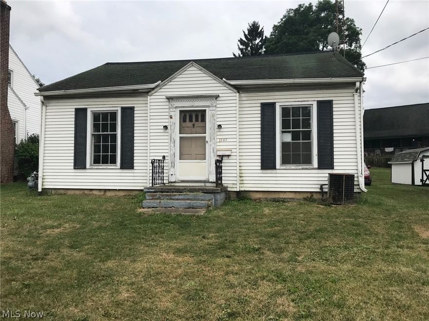 This 2 bedroom 1 bath home has an enclosed porch and is waiting for a little love.  The two bedrooms are nice size and have plenty of natural light with hardwood floors.  Living room also has hardwood flooring.  Some of the windows have been replaced.  The is a Homesteps owned property and is available for owner occupant only for the first 21 days on the market.  First Look Initiative will expire on August 24 at 5 pm. “ Seller will not complete any repairs to the subject property, either lender or buyer requested.  The property is sold in AS IS condition”