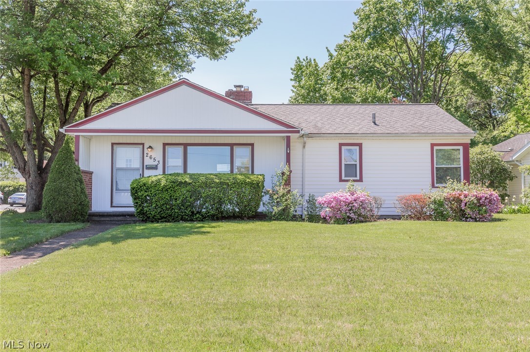 Impeccable ranch located conveniently on one of Cuyahoga Falls most beautiful Boulevards. This well maintained home features beautifully refinished hardwood flooring, Freshly painted in fashion neutral colors. The east-in kitchen has lots of cabinet space and all appliances are included. There's a charming sun room between attached garage and kitchen that has so many year around possibilities. The living room is huge and features a woodburning fireplace. The spacious basement features a large Recreation Room andglass block windows. This property is walking distance to schools , parks, dining, shopping and a health club at Portage Crossings. Seller offering a 1 year home warranty with Americas Preferred Home Warranties.