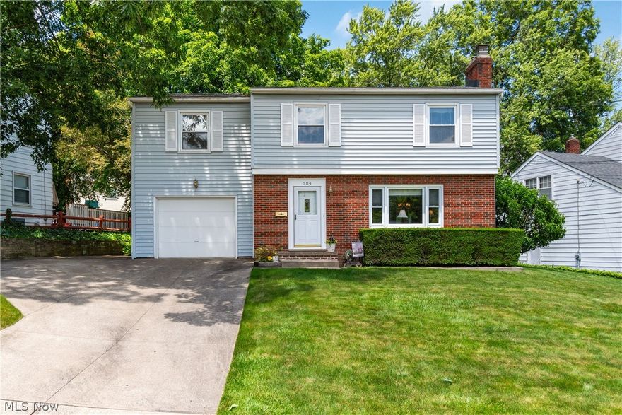 This spacious 4 bedroom, 2.5 bath colonial is the one you have been looking for. Living room with picture window, fireplace and built-in bookshelves. Dining room with French doors to the enclosed porch. Updated kitchen with  painted shaker cabinets, granite countertops, ceramic tile backsplash and stainless steel appliances. Half bath on the first floor. On the second floor is the primary bedroom with walk-in closet and ensuite bathroom with ceramic tile shower. Three additional nice size bedrooms and the main bathroom with tub and shower. The lower level has a rec room with built-ins and double closets for extra storage. Off of the enclosed porch is the deck overlooking the private treed back yard with storage shed. Concrete driveway with additional parking space. This home is well maintained and move-in ready. Don't wait call today to schedule your appointment to see your new home.