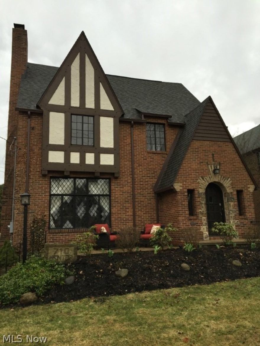 This elegant Tudor offers a beautiful mix of old charm with modern comforts and has been completely renovated. Newly installed HVAC unit is the primary heating & cooling of the home but also has the even comfort of a radiant heating system in place. Complete electrical upgrade to home including 150 Amp box.  Entire 1st floor is wired for speaker system  (including patio off Dining Room). Hard wired fire detection system. You will love the renovated Kitchen w/ Kraftmaid cherry cabinets, granite counters, stone backsplash & stainless steel appliances. Breakfast Room & Formal Dining Room is just off from the Kitchen. Relax in the spacious Living Room with wood burning fireplace & gas feed. Master Bedroom offers Walk-in closet and glamour Bath with heated floor. Steam shower in Master Bath is state of art with body spray system, large waterfall shower head, lighting system & radio. Wow! 2nd floor patio off bedroom, covered patio off of Dining Room, 2-car garage, newer drive.... This home h