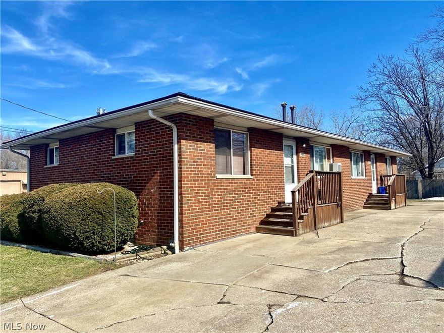 STELLAR INVESTMENT OPPORTUNITY!! Fully-occupied & well-maintained duplex priced to sell. Each solid ranch-style unit has a great layout with 2 BR, 1 bath, living area and kitchen rounding out the main floor-- and a full, PRIVATE unfinished basement with laundry hookups and glass block windows. Tons of storage space. All kitchen appliances convey to buyer. Driveway and street parking. Contact your agent today to book a spot on ***SATURDAY MARCH 5, between 12-2 PM***, when ALL units will be available for a walk-through! THIS WILL BE THE EARLIEST and perhaps only opportunity for a showing in an effort to disrupt the tenants as little as possible. Better yet- this is a PACKAGE DEAL! This duplex must be sold in conjuction with MLS#4351356 (497-499 Anderson), the adjacent, almost identical duplex that is also fully occupied w/ on-time rents. TOTAL OF 4 UNITS (two buildings. parcels #6849658 & #6849659). Don't miss out!