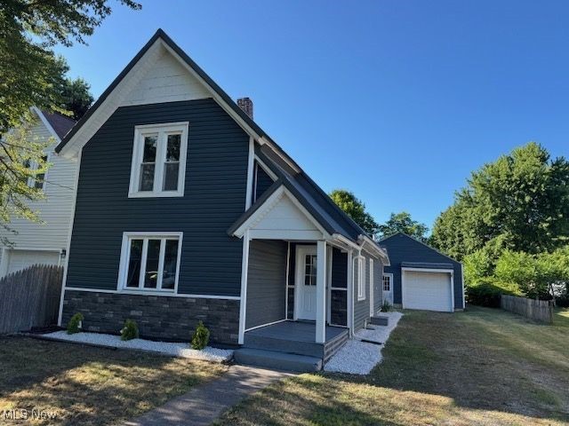 Exterior work done! New siding, roof, windows, furnace and Ac. Spacious 2 car detached garage with workshop. Interior needs completed. Possible 2nd bath roughed in on the main floor. Owner says SELL no reasonable offer refused.