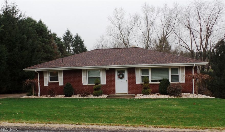 Call for your appointment . to see this beautiful 3 bedroom ranch home with the following improvements: replacement windows, 220 amp breaker box, outside main electric wire replaced, elec. hot water tank, all appliances stainless remain, new down spouts, new landscape(Pancake ) , New roof, air conditioner 5 yrs, radon vent, new soffit facia, new tin roof on patio in back, nature stone flooring in basement which warranty will transfer, new kitchen, new doors in kitchen and living room and finally hallway attic fan, attic is floored. .