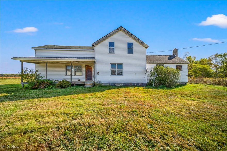 Welcome to your next opportunity! Two homes and a massive 50x45 barn all on one beautiful property! The first home is a charming one-bedroom, one-bath ranch that's been completely remodeled from top to bottom within the past year. It features a brand-new roof, siding, tankless hot water system, baseboard heating, updated plumbing and electrical, and all new appliances - truly move-in ready and maintenance-free! The second home, currently designed as a duplex, has been taken down to the studs and is ready for your vision. Whether you reimagine it as a stunning single-family farmhouse or complete the duplex layout with a three-bedroom unit upstairs and a one-bedroom unit below, the possibilities are endless. Outside, the impressive 50x45 barn offers space for business ventures, hobby projects, or your own mini-farm. The tractor and rake stay with the property, along with plenty of extra materials to help you finish your dream setup. Bring your imagination - this property offers limitless potential for investors, multi-generational living, or anyone seeking space, flexibility, and country charm.