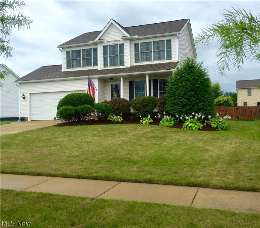 Better Than New !! This 12 Year Young Colonial Has Been Meticulously Maintained and Updated. As You Enter A Large Inviting Living Room With Gorgeaus Fireplace Welcomes You. Open Floor Concept Leads Into The Kitchen And Dining Area. A Half Bath And Convenient 1st Floor Laundry Room Complete The Main Level. Upstairs You Will Find 2 Generously Sized Bedrooms With A Full Bathroom, And The Master With Beautiful, Spacious On-Suite And Walk-In Closet. Basement Has Been Finished And Perfect For Additional Family Room or Rec Space. Just As Beautiful As The Inside Is The Outdoor Space. Freshly Redone Landscaping, Huge Deck And Fenced In Back Yard, Perfect For Those Summer Parties And Entertainment. This Beauty Is Truly Move-In Ready And Its Many Upgrades/Updates Will Save You Money For Years To Come : Fresh Paint, Pella Windows And Doors, New Extra Padded Basement Carpet, Newer Tankless Hot Water System, New Kitchen Corian Counter Tops, Newer Laminate Flooring And Much More. All In A Beautiful,