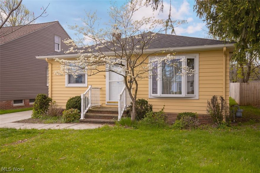 Charming 3-bedroom ranch in Parma Circle, Parma, Ohio—perfect for first-time home buyers, downsizers, or anyone seeking one-floor living. This move-in ready home features major updates including roof, driveway, vinyl replacement windows, furnace, central air, and basement waterproofing, offering long-term value and peace of mind.
The spacious eat-in kitchen includes updated base cabinetry, abundant counter space, built-in desk/workstation, and all appliances. A bright living room with bay window fills the home with natural light. Three main-level bedrooms offer hardwood floors (under carpet), while the classic full bath with ceramic tile adds timeless character.
The finished basement expands your living space with a large rec room, home office or potential 4th bedroom, half bath, separate shower, glass block windows, and laundry area with washer and dryer included—ideal for remote work, guests, or entertaining.
Enjoy a prime location near shopping, parks, and dining, just minutes from Greenbriar Commons, Radlick Park, and The Shoppes at Parma. Easy highway access makes commuting simple.
Affordable, with major upgrades completed, and ideally located—this Parma ranch is a must-see!