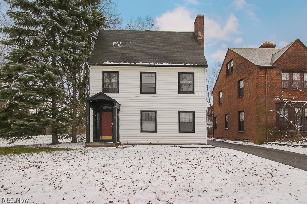 Tenant occupied investment property. 2-family home with 3 bed 1 bath per unit, shared basement and detached 2-car garage. As-is Sale. Buyer to assume any/all repairs & violations. Seller will make no repairs.