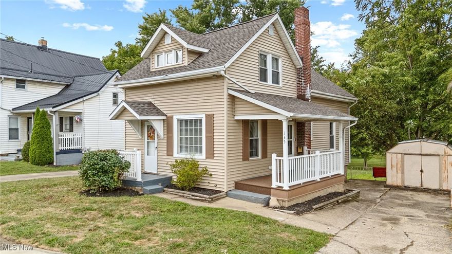 This solidly built bungalow home is located in the Massillon city school district. The first floor features a spacious kitchen with crown molding and granite countertops, a bedroom and bathroom, and a spacious living room with abundant natural light. Upstairs, you'll find two more large bedrooms. Great-looking walk-out basement. Outside there's a large side porch, and a shed. Off-street parking. Check it out. New: Roof, Water Heater, Paint, Carpet, Porch flooring, and more! *OFFER DEADLINE* Wednesday, September 3rd, at 6pm