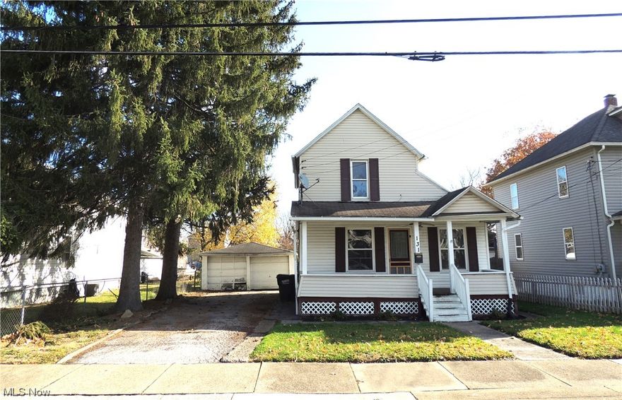 Look no further because this charming two-story home is ready for you! The covered front porch is perfect for all your plants and a porch swing for the spring and summer months. The newer front door leads into the living room with new in 2021 laminate flooring throughout the main floor including the dining room, kitchen, small bedroom/office, first floor bathroom and laundry area. Up the steps there are two good-sized bedrooms with carpeting. The basement features glass block windows, newer furnace, and water heater. It is a short basement, so it is perfect for storage. The big backyard is part-fenced for your fur friends, and it is within walking distance to Foundation Field/Barberton Sports Complex, YMCA, Lake Anna and all the great things Barberton has to offer. Don’t delay the seller is motivated to help buyers with closing costs or points.