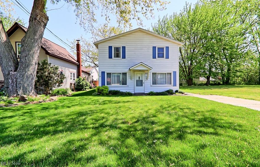 Lake Erie Living right here in Vermilion. Welcome home to your spacious  updated Colonial.  The main level features an open kitchen/dining area which showcases new cabinets, countertops and all appliances that remain with the home. Attached is a generous living area with loads of natural sunlight.  A powder room/laundry round out the main level.  Make your way upstairs to find three nicely sized bedrooms and an additional updated full bath. Your backyard oasis is perfect to enjoy our summer nights. This delightful home near our amazing lake.