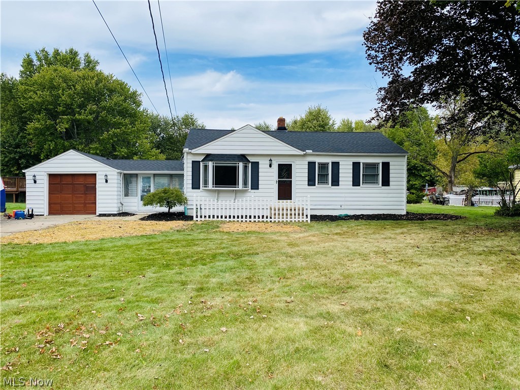 Lots of updates to this 3 bedroom 2 full bath ranch in beautiful Westlake. Huge almost one acre lot, new roof, newer windows, updated kitchen and bath. New electrical box, Rheem furnace and Central Air. Hot water tank installed 6/2019. Finished basement with bar, great for entertaining.