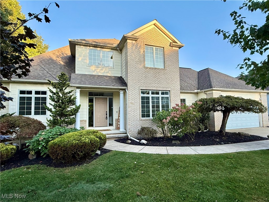 Step inside this stunning 4-bedroom, 3.5-bath Colonial offering over 3,500 sq ft of beautifully finished living space, including a fully finished lower level designed for comfort and entertaining. Freshly painted and plush new carpeting throughout, the home features an open-concept kitchen with breakfast bar that seamlessly connects to a spacious dining area and a large great room with a cozy gas fireplace. Glass doors open to an expansive deck with a negotiable hot tub, a stamped concrete patio with a fire pit, and a beautifully landscaped backyard—perfect for summer gatherings. The first-floor master suite is a true retreat, complete with a shiplap accent wall, walk-in closet, and luxurious glamour bath featuring a double vanity and Jacuzzi tub. Additional highlights on the main level include a formal dining room and convenient laundry room. Upstairs, you’ll find three generously sized bedrooms and a shared full bath. The finished lower level adds even more versatility, offering a large rec room, office/den, third full bath, and ample storage. Best of all, the home backs to over 46 acres of protected Concord Township/HOA-owned wooded land, ensuring lasting privacy and serene views. A rare opportunity to enjoy spacious living, thoughtful updates include freshly painted and plush new carpet and unmatched natural surroundings!
