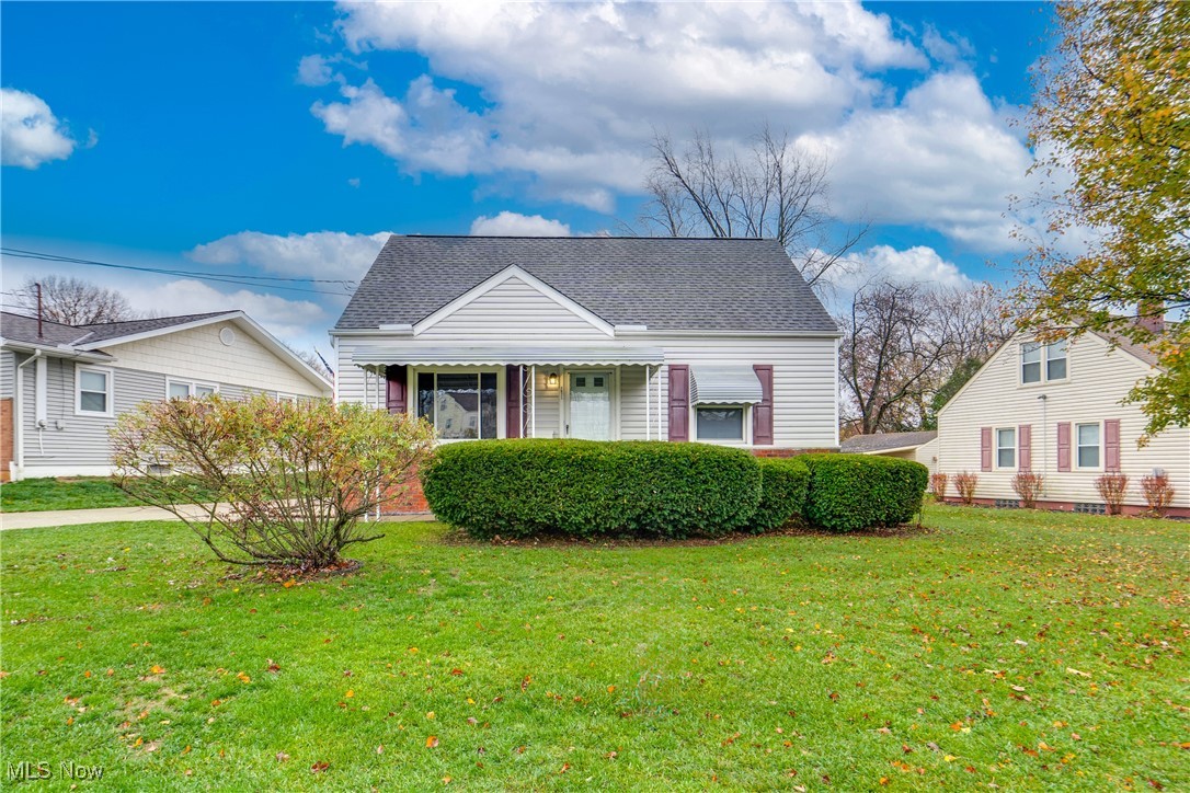 Welcome to this Charming, move-in-ready Firestone Park Cape Cod with fresh updates! The spacious and inviting living room features new carpet and a picture window. The kitchen boasts light wood-style cabinets, Formica counters, range, refrigerator and updated vinyl plank flooring. Both main-floor bedrooms feature new carpet and have single closets for storage needs. The bathroom has 4-inch tile, a newer vanity, and a tub/shower combo. A hallway with built-ins adds additional storage options. Upstairs is the large third bedroom with new carpet, four closets and plenty of storage space. The partially finished basement includes additional living space with durable vinyl floors. You'll also find a laundry area with a washer, dryer, utility sink, and a workbench for projects. Outside, you'll find a 1.5-car detached garage with electricity, a newer door, and an opener. Plus, the home is minutes from parks, shopping, and highways! Don't miss your chance to see this wonderful home; schedule your showing today!