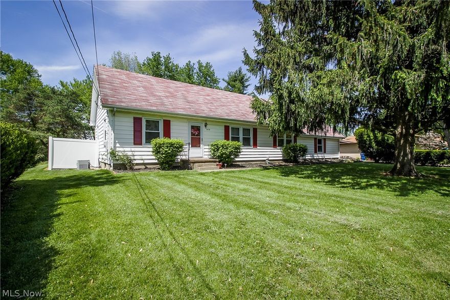 Wow, this is a lot of home for the price!  Family friendly with great outdoor living space featuring a nice sized living room that leads into the eat-in kitchen with tons of solid wood cabinetry, white appliances and eating ledge.  Just around the corner, there's a formal dining room that's currently being used as a family room.  French doors open to a 3 season room with views of the pool and access to a 10 x 12 deck.  Two of the bedrooms are on the main level as well as a full bath.  Two more bedrooms can be found upstairs and one has a walk-in closet with extra room for storage plus there's a convenient half bath.  The lower level is partially finished adding an over 600 square feet to include a rec room and a wet bar!  Outside, you'll appreciate the spacious driveway that leads to the 2 car back load garage.  Imagine how much fun you'll have this summer in the 32 x 17 pool with depths from 4' to 7' and has a newer pump and cover.  There's also a basketball court, shed for storage and fruit trees that supply apples and pears!  Plenty of updates include windows 2010, fence around pool, pump & filter 2013, sump pump, interior paint, solar cover, winter cover & reel, garage floor, bathroom vinyl 2016-approx. dates- All this and located within walking distance to Summerdale Park and Perry Local schools!